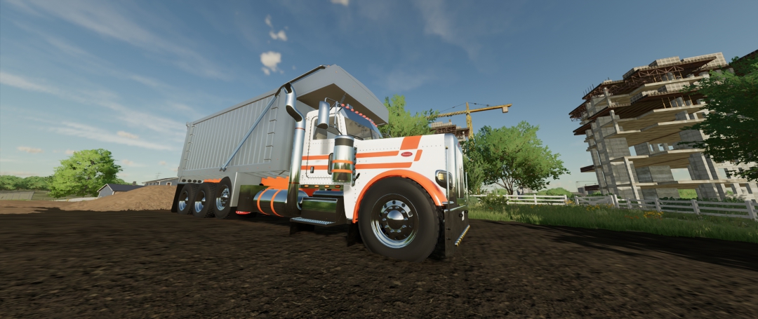 doomsday peterbilt 389 dump truck 