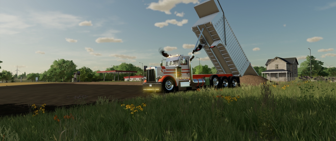 doomsday peterbilt 389 dump truck 