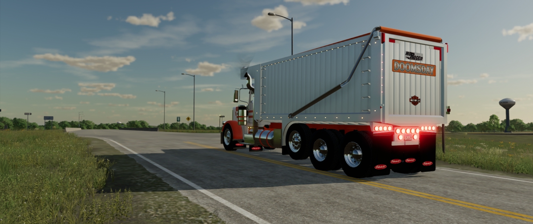 doomsday peterbilt 389 dump truck 