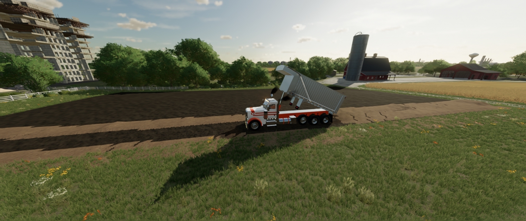 doomsday peterbilt 389 dump truck 