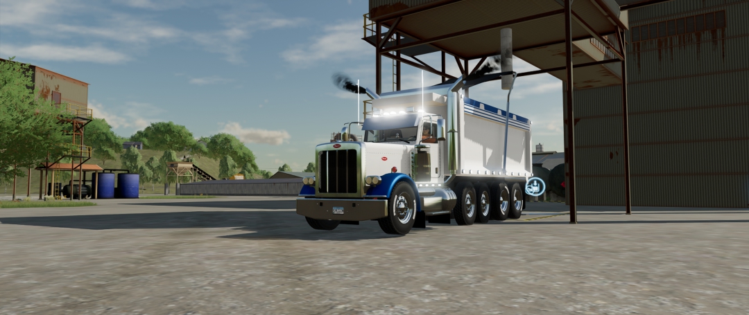 peterbilt 379 dump v3