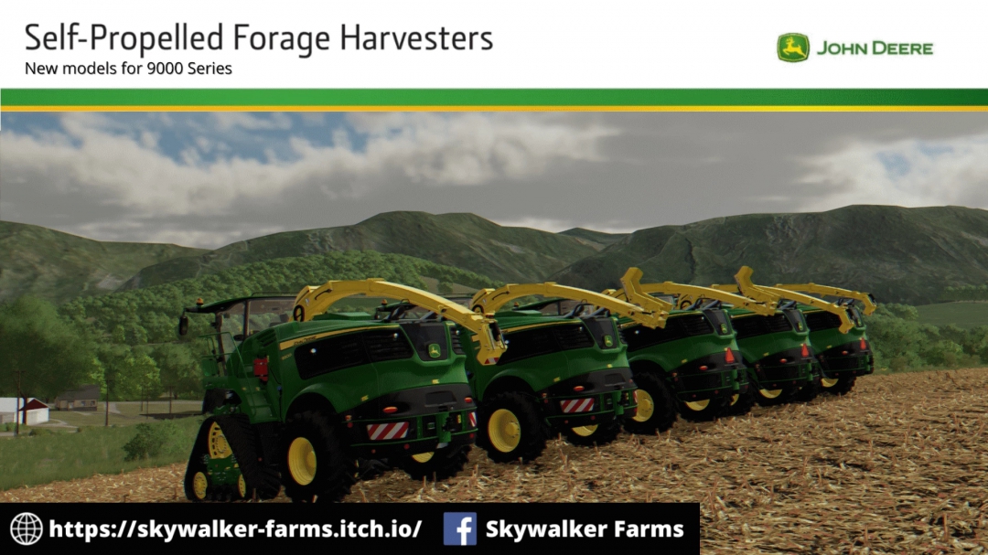 John Deere 9000 Series Self-Propelled Forage Harvesters v1.0.0.0