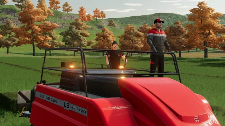 Image: Massey Ferguson LS 2200 Gen2 Baler Pack v1.1.0.0 3