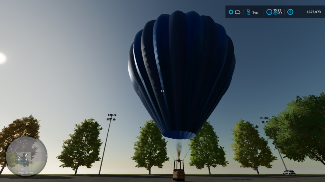 hot air balloon