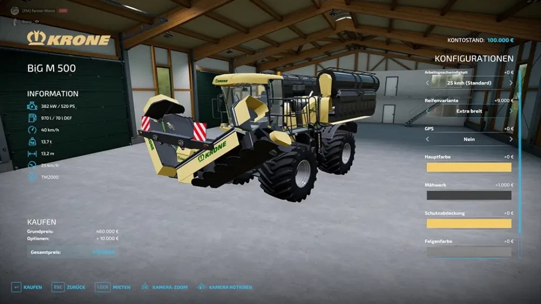 Krone BigM500 v2.0.0.0