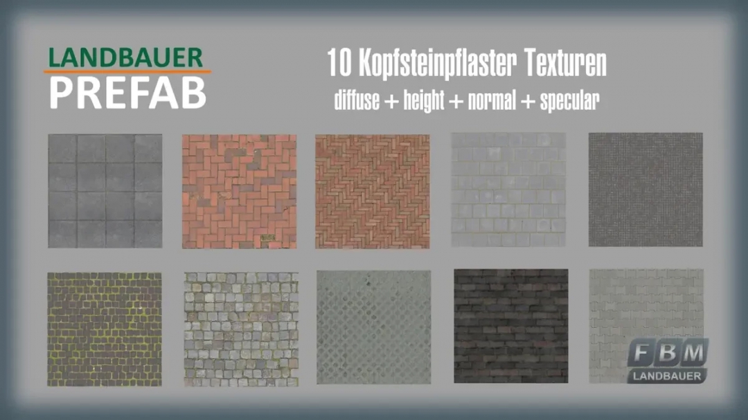 Landbauer Paving Stones Prefab v1.0.0.0