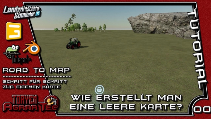 fs22-mods,  Empty map for mapping single and 4-fold v1.0.0.0