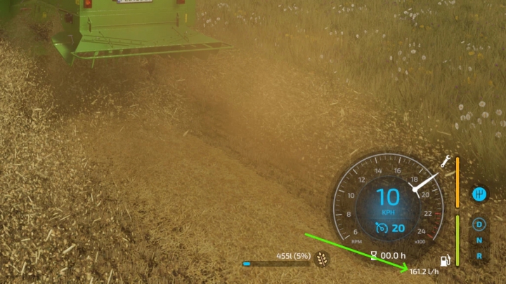 fs22-mods,  Fuel Usage HUD v1.0.0.1