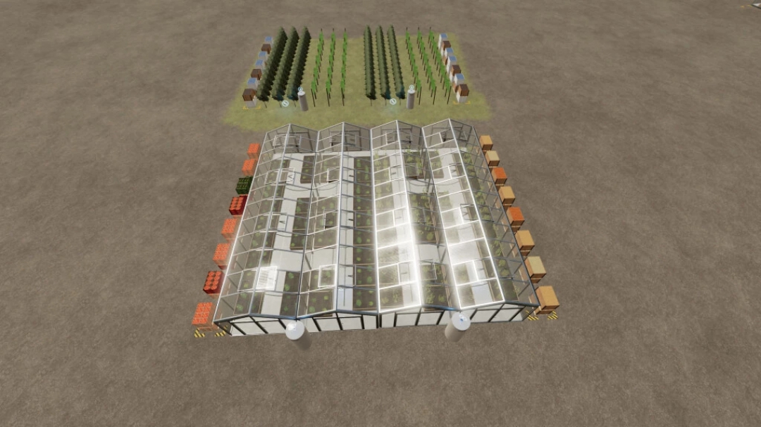 Multi Crop Greenhouses Pack v1.0.0.0