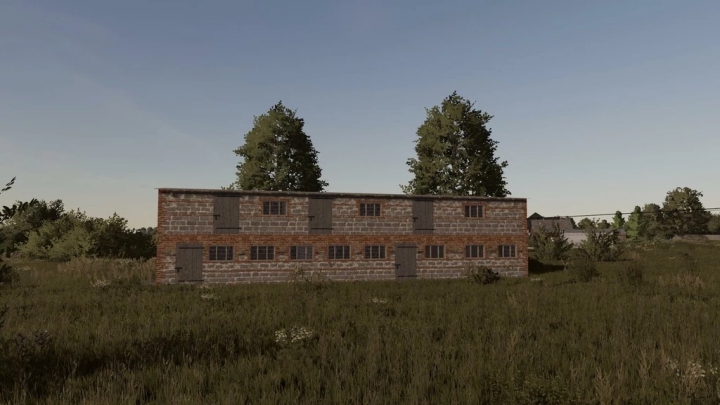 fs22-mods,  Small Long Building v1.0.0.0