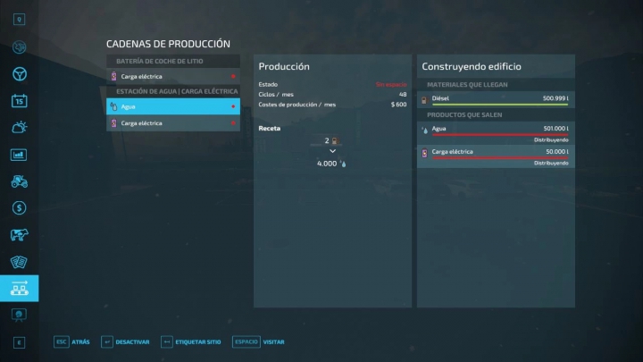 Image: Water Station and Electric Charge BETA 1