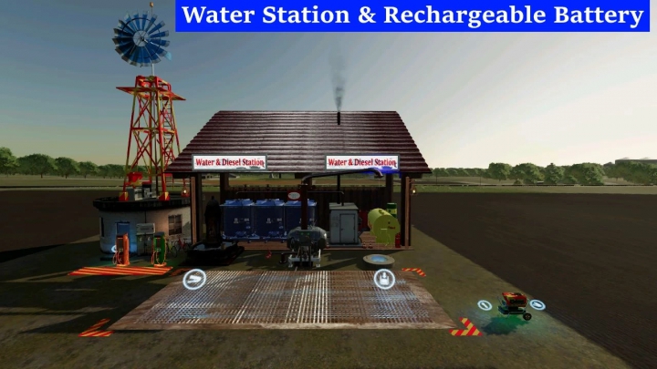 Image: Water Station and Electric Charge BETA 0