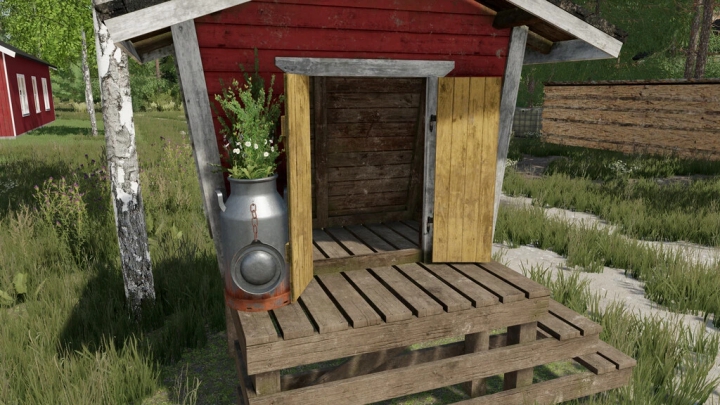 fs22-mods, Milk Churn Stand v1.0.0.0