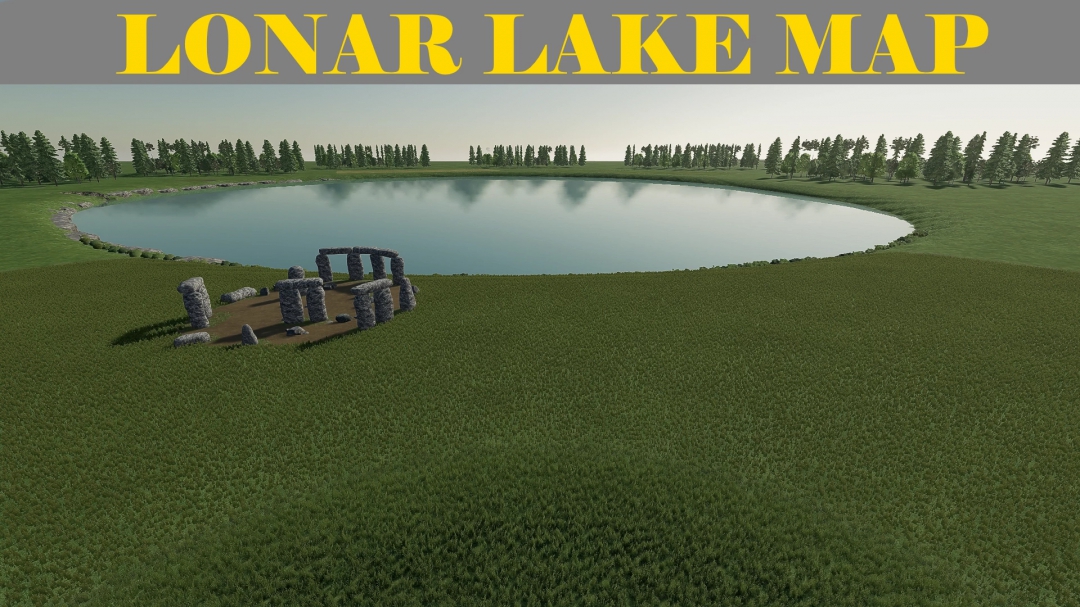 Lonar Lake Map