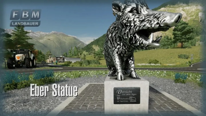 fs22-mods, Boar Statue v1.0.0.0