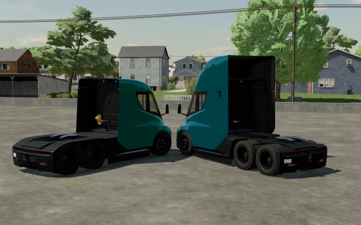 Image: EDM FS22 TESLA SEMI TRUCK V1.1 1