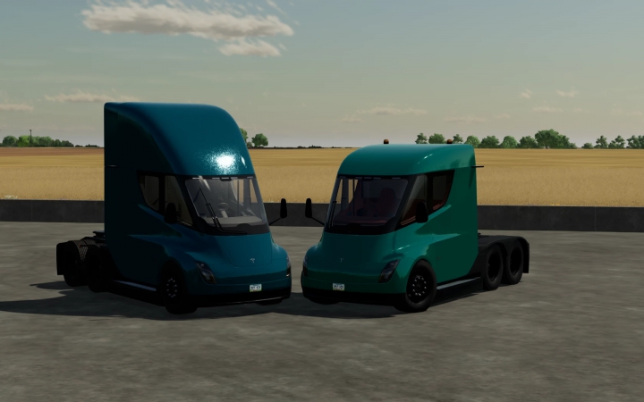 Image: EDM FS22 TESLA SEMI TRUCK V1.1 0