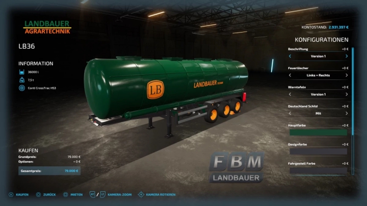 Image: Landbauer LB36 v1.0.0.0 2