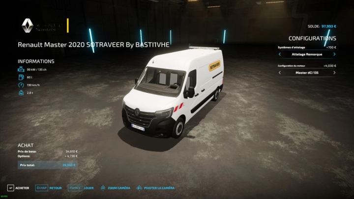 Image: Renault Master IV - Sotraveer v1.0.0.0 1