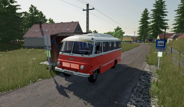 fs22-mods,  Robur LO3000 Worker Transport Bus v1.0.0.0