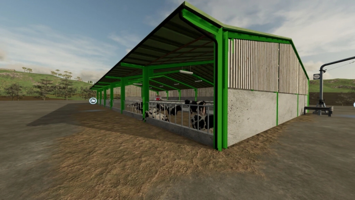 fs22-mods, Winter Cow Barn v1.0.0.0