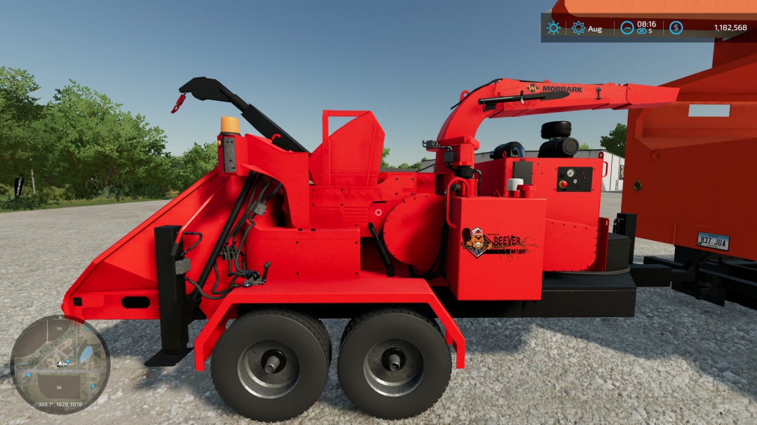 2018 Morbark Beever M18R Wood Chipper