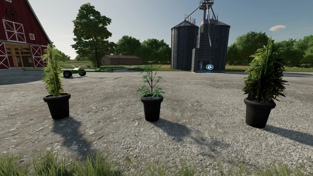 FS22 Cannabis Plants Pack v1.0.0.0