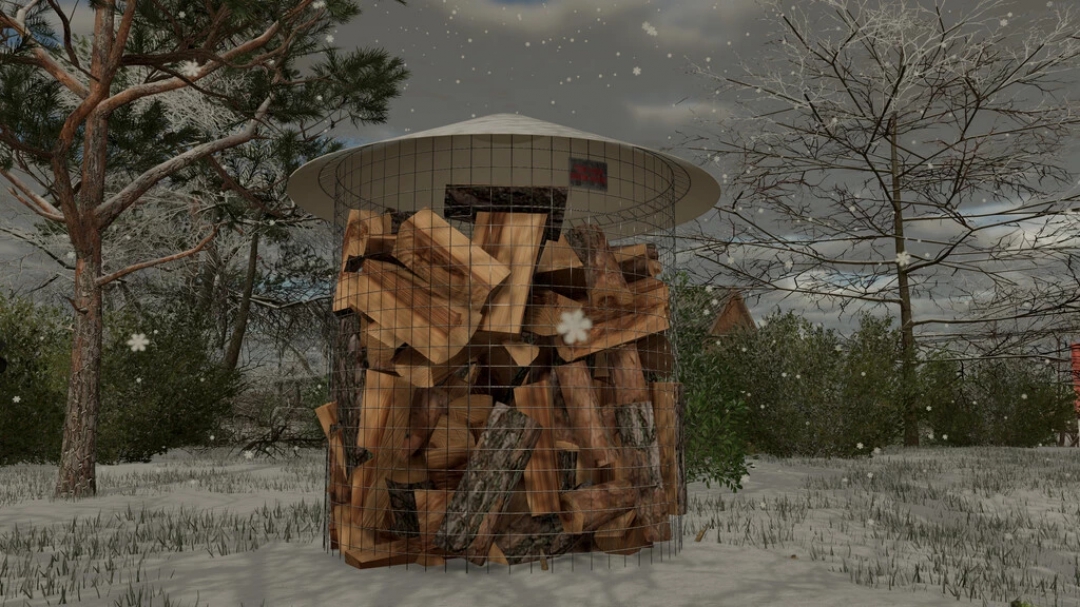 Round Firewood Storage v1.0.0.0