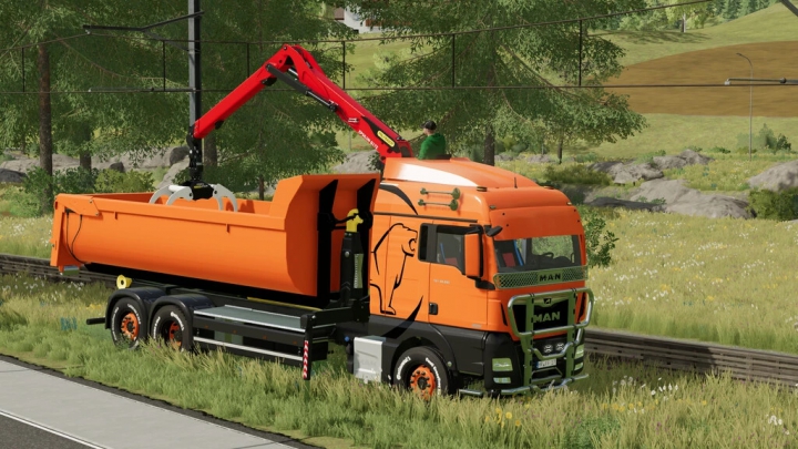 Image: MAN TGX Crane HKL Pack v1.0.0.0 0