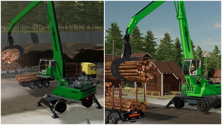 fs22-mods,  Sennebogen 850e Mobile v1.0.0.0