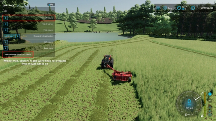 fs22-mods,  Work Mode Toggle v1.0.0.0