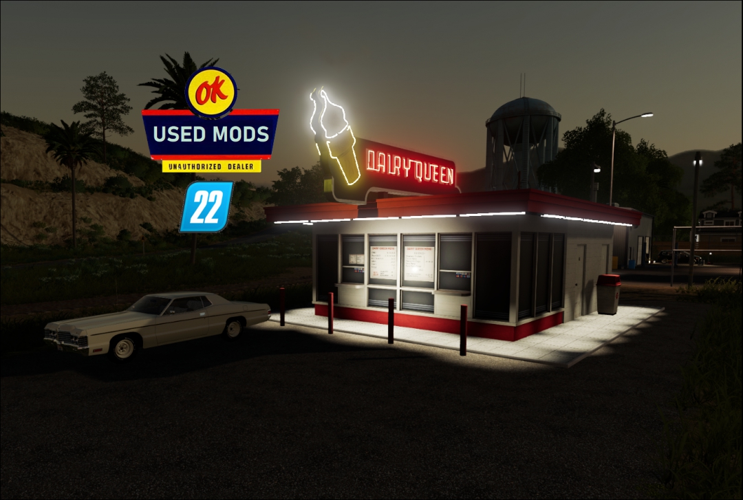 Dairy Queen - With Selling point-  FS22 - By OKUSEDMODS