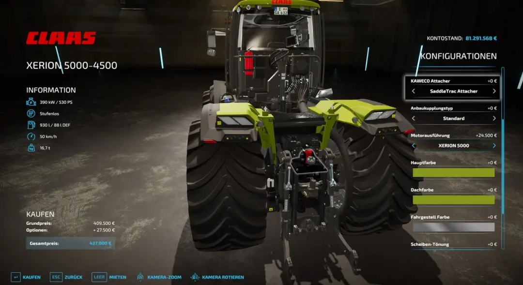 Claas Xerion 5000 VC2.0 v1.1.0.4