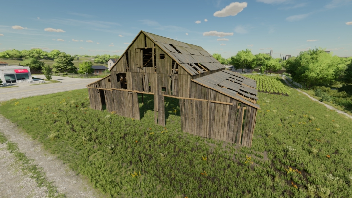 fs22-mods,  fs22 elmcreek old barn