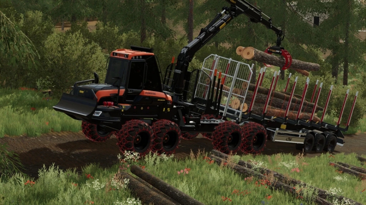 fs22-mods, Ponsse Bison Active Frame Shuttle v1.0.1.0