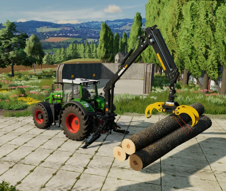 fs22-mods, 3-point-crane WW v1.0.0.0