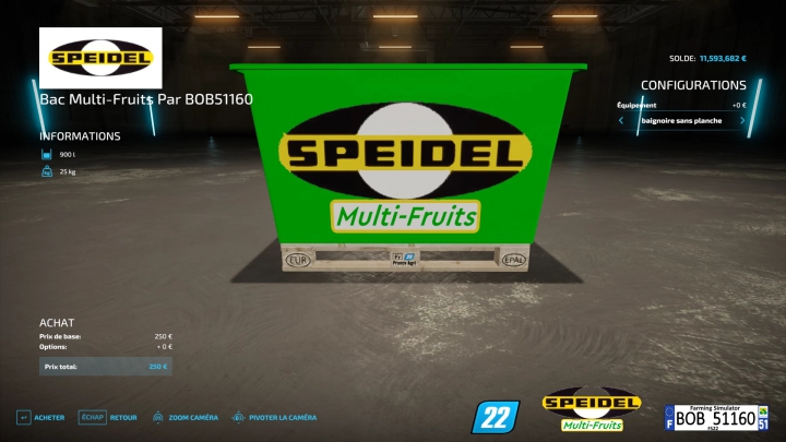 Image: FS22 Bac Multi Fruits By BOB51160 v1.0.0.0 6