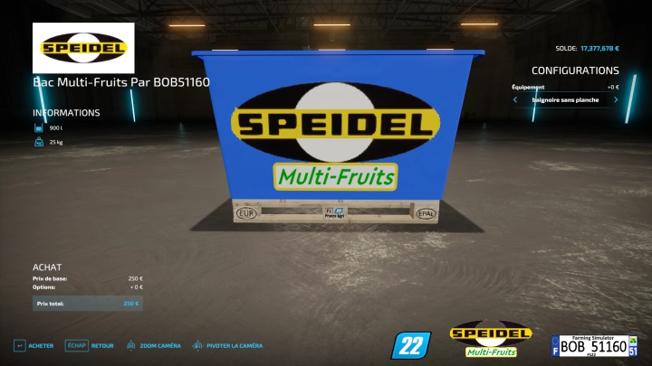 Image: FS22 Bac Multi Fruits By BOB51160 v1.0.0.0 10