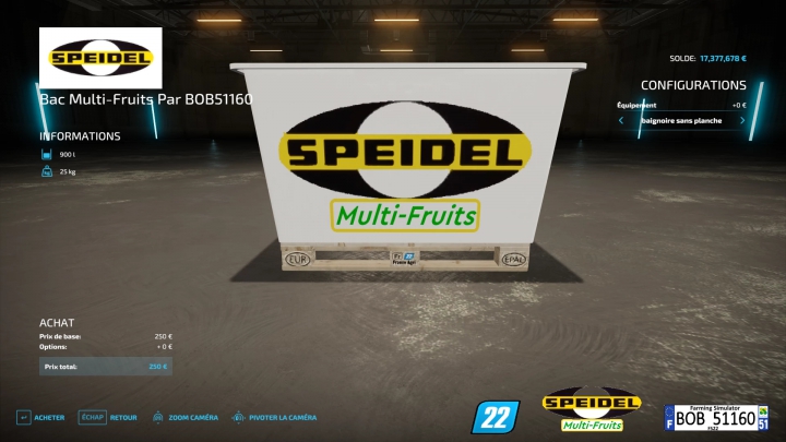 Image: FS22 Bac Multi Fruits By BOB51160 v1.0.0.0 11