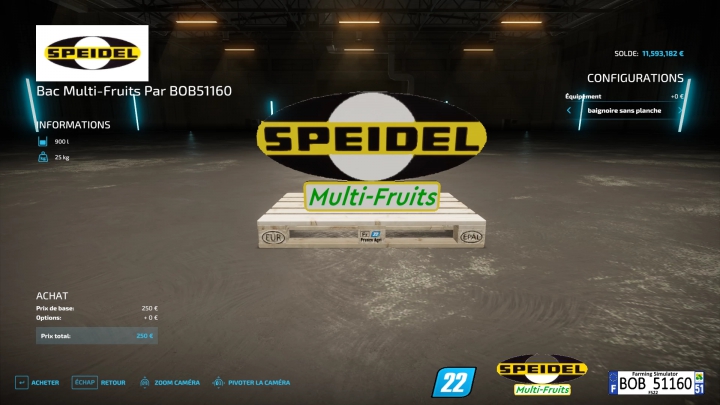 Image: FS22 Bac Multi Fruits By BOB51160 v1.0.0.0 3