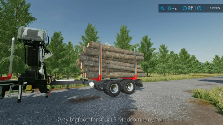 fs22-mods, FS22 Wood Trailer v1.0.0.0