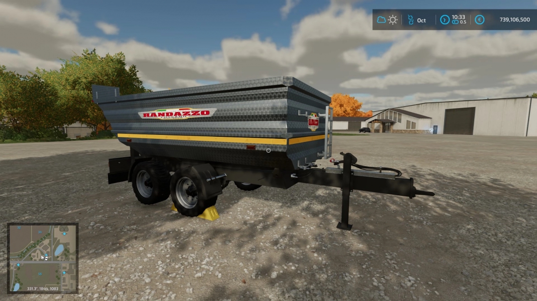 Randazzo TANDEM Grape Trailer 2 axles v1.0.0.0