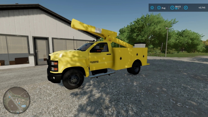 fs22-mods,  Chevy bucket truck v1.0.0.0