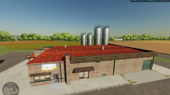 Image: Naughty Cow's Dairy Factory with empty pallets v1.0.0.0 2