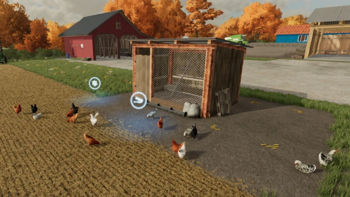 fs22-mods,  Open Chicken Coop v1.0.0.0