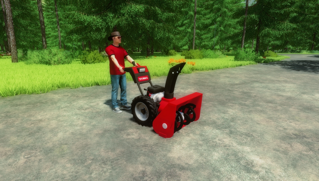 Push Snow Blower 