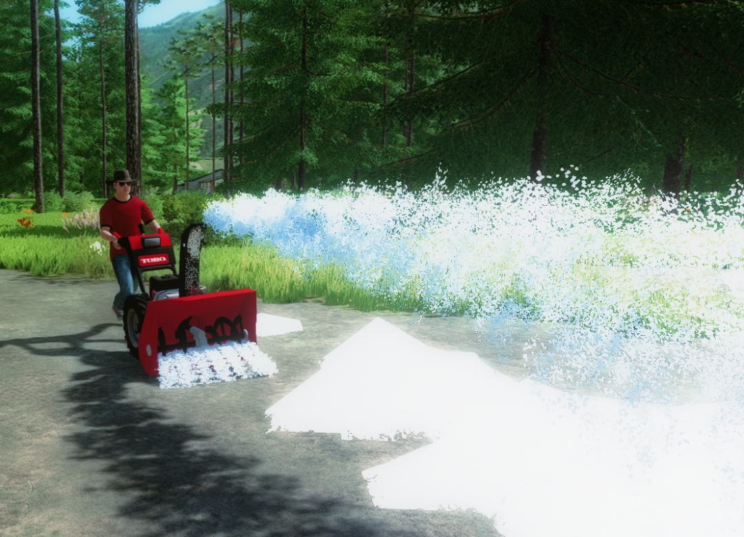 Push Snow Blower 