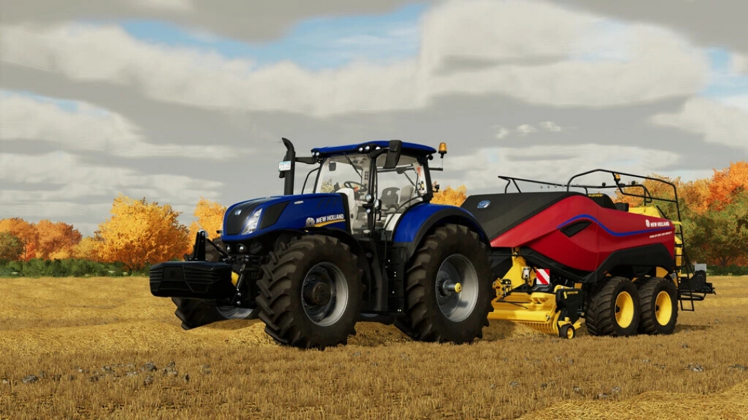 New Holland T7 HD Tier4F v1.1.0.0