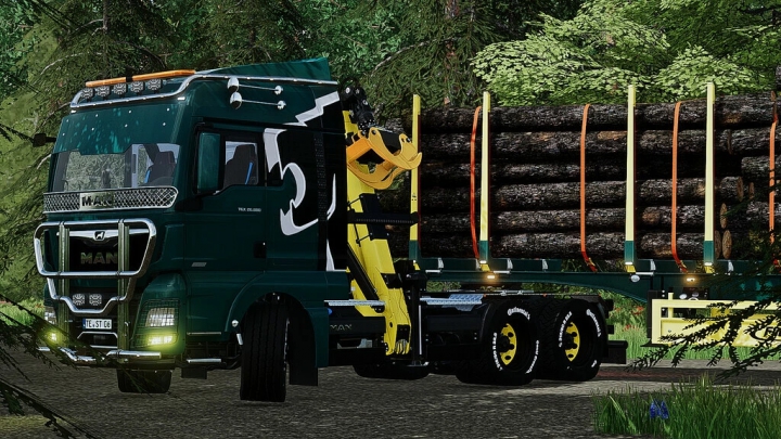 Image: MAN TGX Forest Semi-Truck v2.0.0.0 0