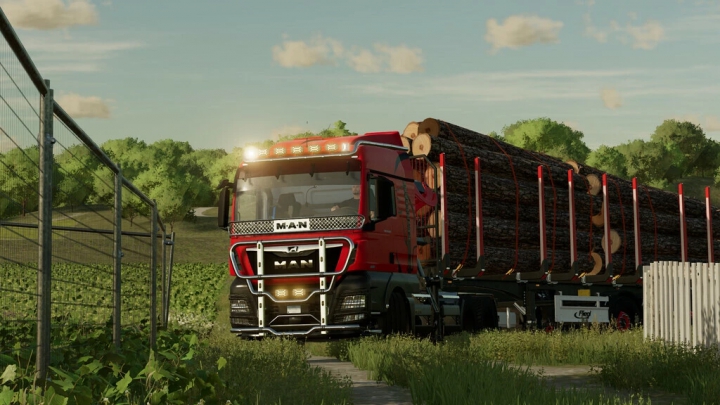 Image: MAN TGX Forest Semi-Truck v2.0.0.0 2